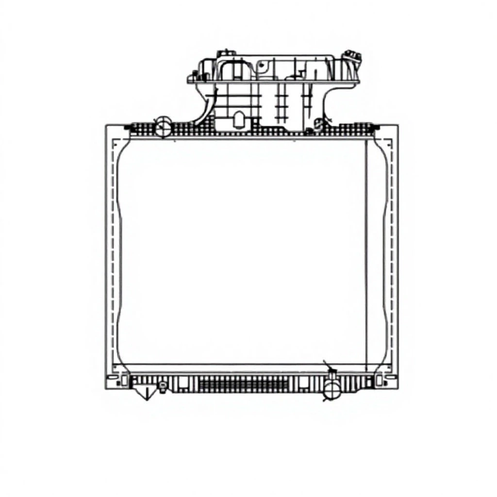Heavy Duty Truck Radiator for Germany MAN Replacements