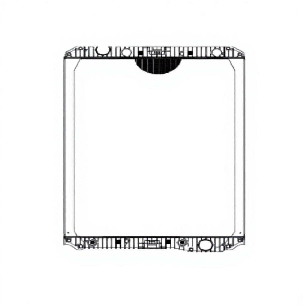 Heavy Duty Truck Radiator for Germany Mercedes-Benz Replacements