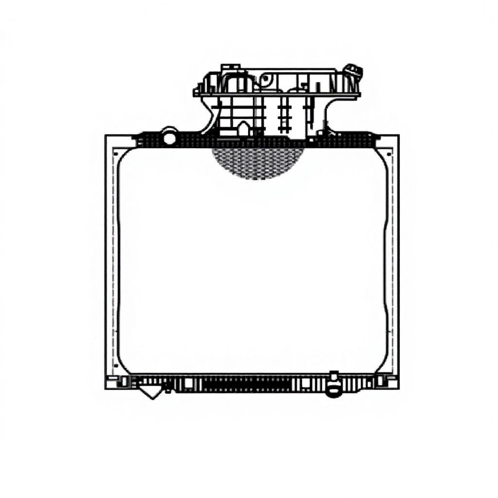 Heavy Duty Truck Radiator for Germany MAN Replacements